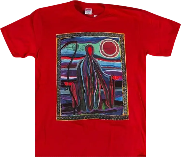 Футболка Supreme Reaper T-Shirt 'Red', красный