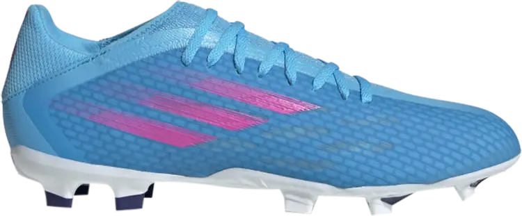 

Бутсы Adidas X Speedflow.3 FG 'Sky Rush Team Shock Pink', синий