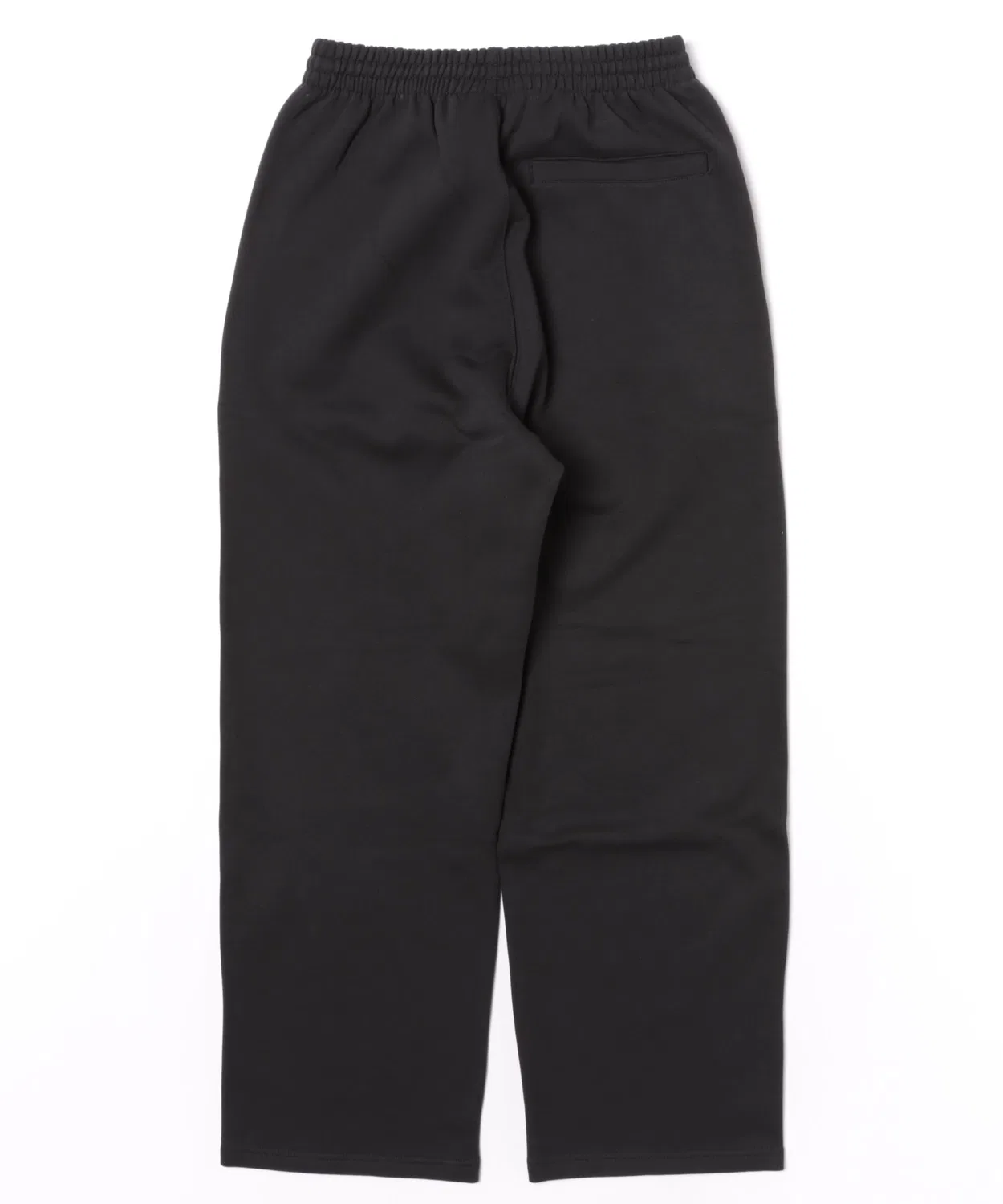 Мужские широкие штаны с брендовым логотипом Adidas, Black — фото 2