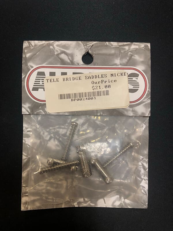 

Седло Allparts Tele Bridge Nickle Tele Bridge Saddle Nickle