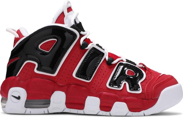 

Кроссовки Nike Air More Uptempo GS 'Varsity Red', красный