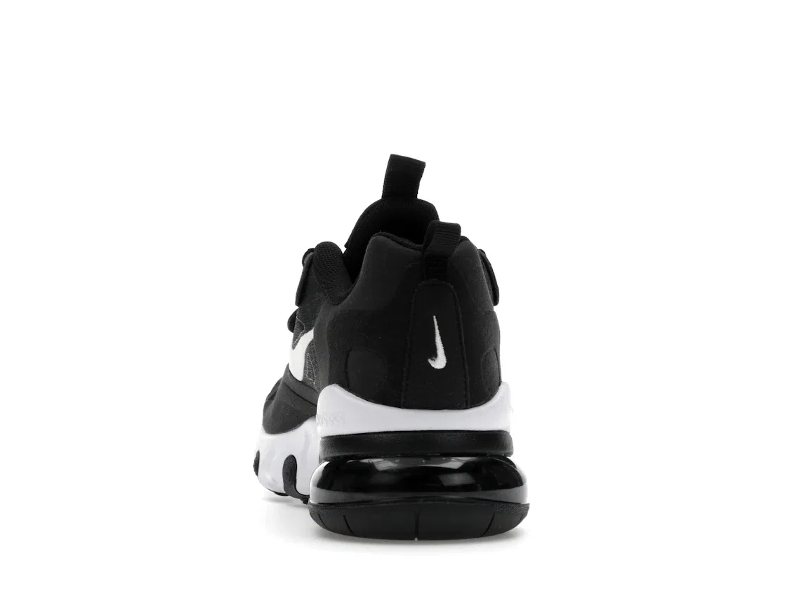 Детские кроссовки Lifestyle Nike Air Max 270 React, Black/Black/White — фото 4