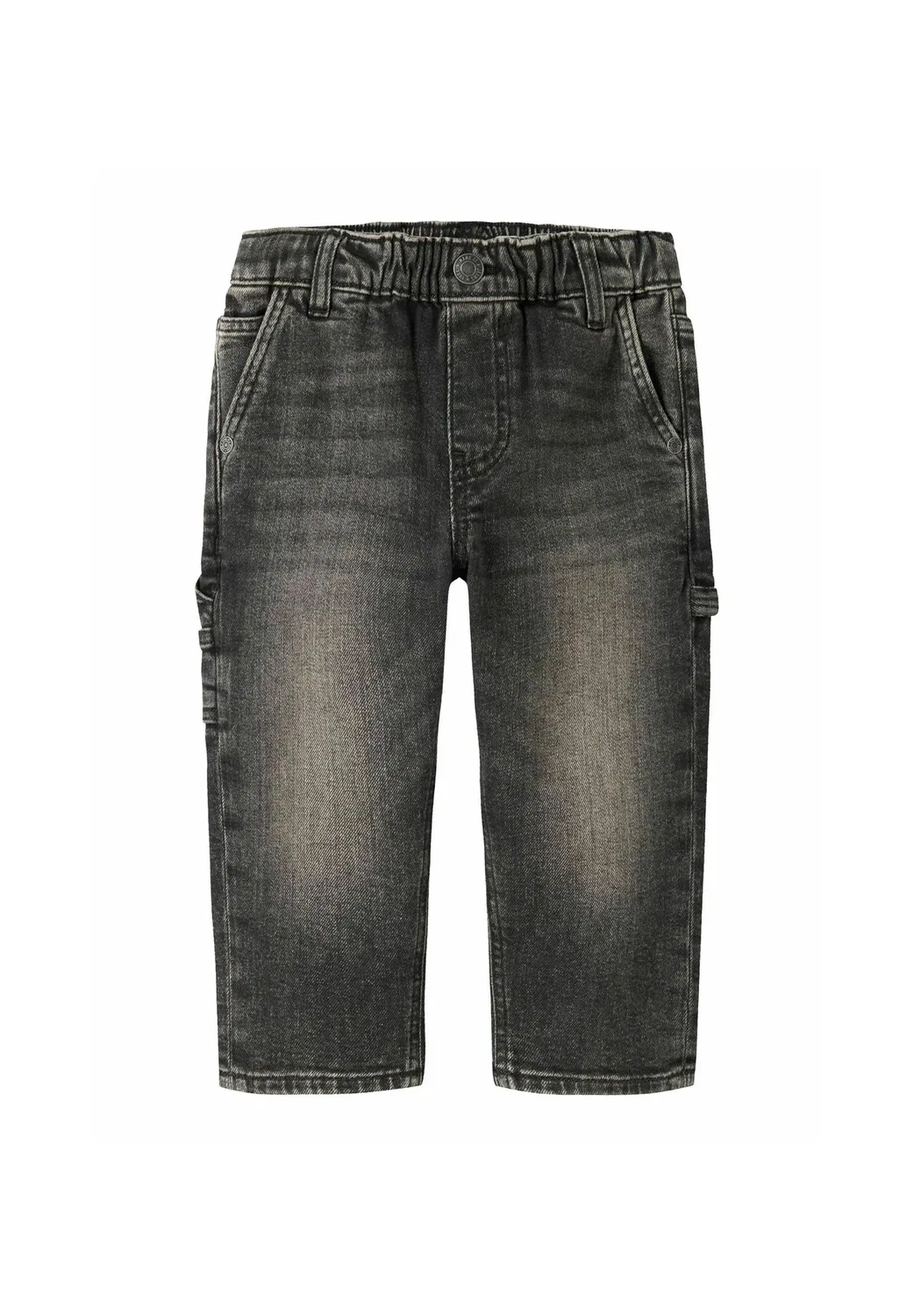 Nmmben tap jeans carp 8940-bc noos - джинсы зауженного кроя Name It, Brown Denim — фото 3