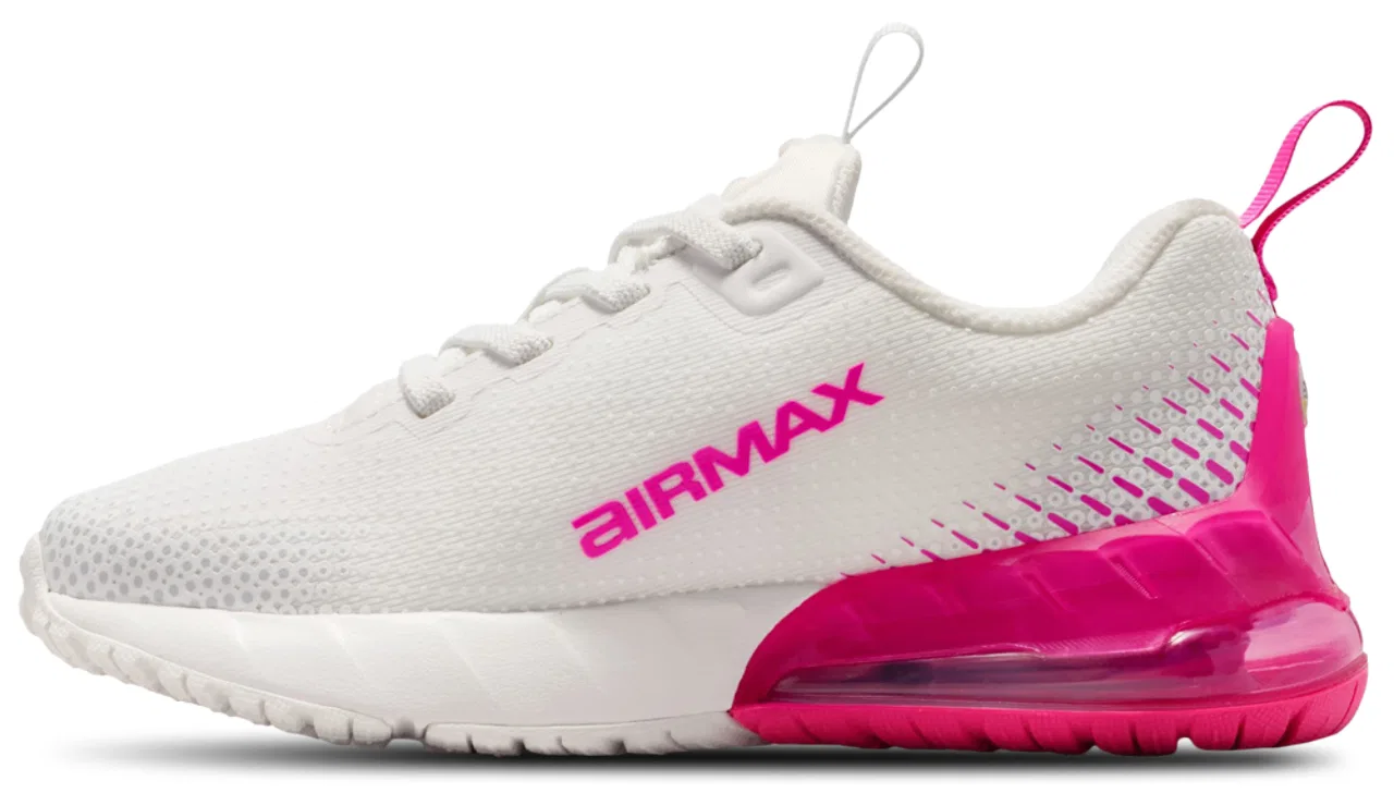 Кроссовки для мальчиков Air Max Phoenix Nike, цвет Laser Fuchsia/White — фото 2