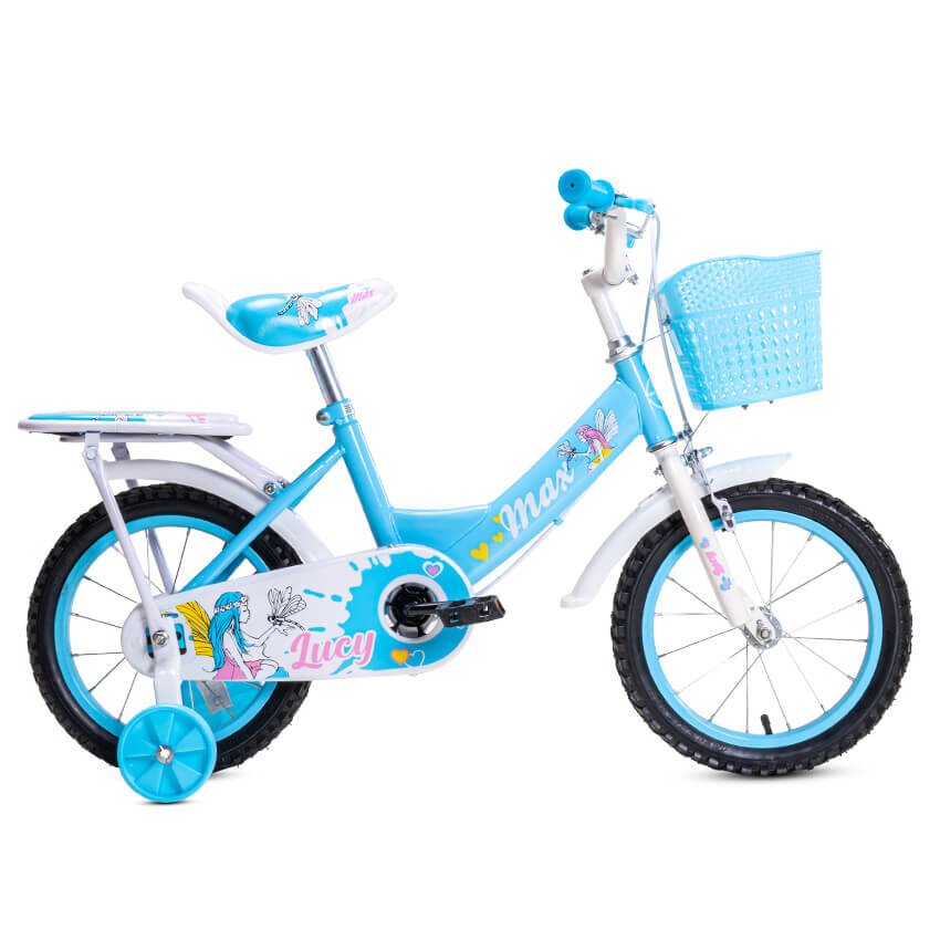 

Велосипед детский MAX BIKE Lucy 2 14", голубой