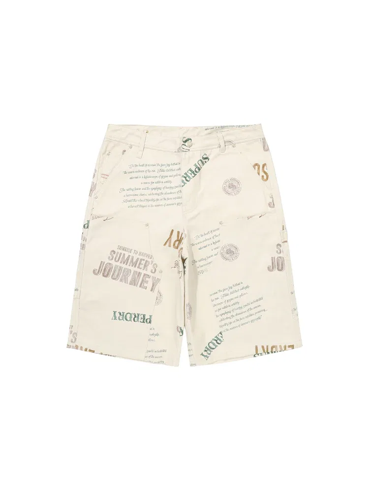 Шорты, Carpenter, Cotton Print SUPERDRY — фото 3