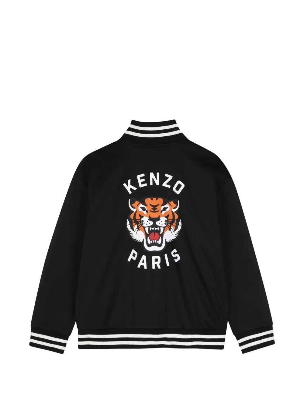Кардиган с вышивкой Tiger Kenzo Kids, черный — фото 2