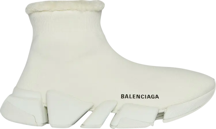 Кроссовки Balenciaga Wmns Recycled Speed 2.0 Sneaker Beige, коричневый