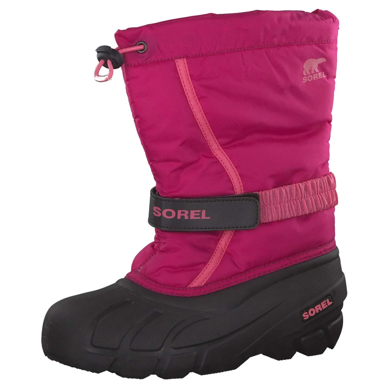 Детские зимние ботинки для девочек Youth Collection Flurry Boot Sorel, Deep Blush Tropic Pink