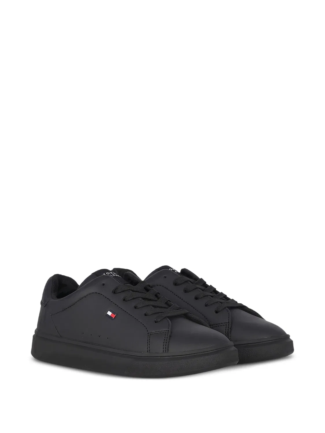 Кроссовки с нашивкой-логотипом Tommy Hilfiger Junior, черный