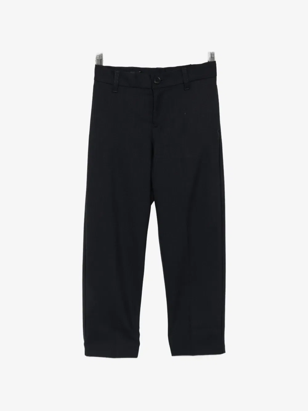 Брюки-карго с логотипом Emporio Armani Kids, черный