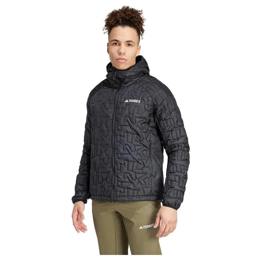 Мужской утепленный куртка-пуховик XPR LF HO JKT adidas, Черный — фото 2