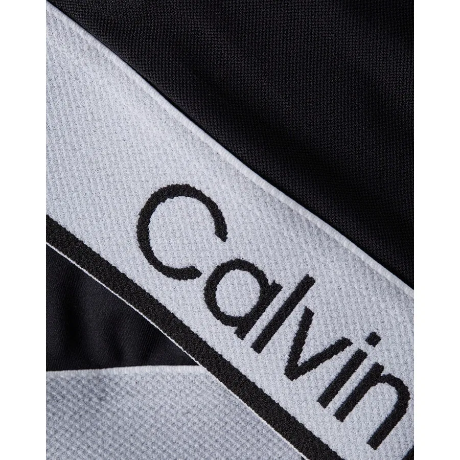 Спортивный бюстгальтер с эластичным поясом Calvin Klein, Черный — фото 4