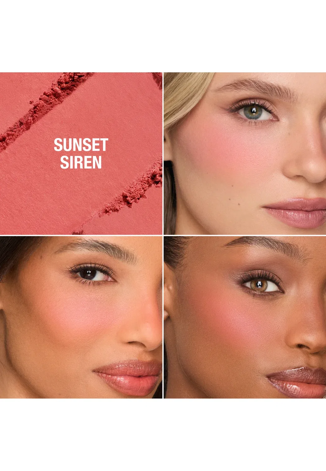 Безупречный румянец, нанесенный аэрографом - размытие румян Charlotte Tilbury, Sunset Siren, 8 гр — фото 2