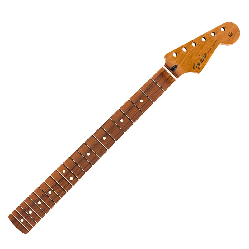 

Гриф Fender Stratocaster из жареного клена с крутой накладкой Pau Ferro, 21 узкий высокий лад 099-0503-920