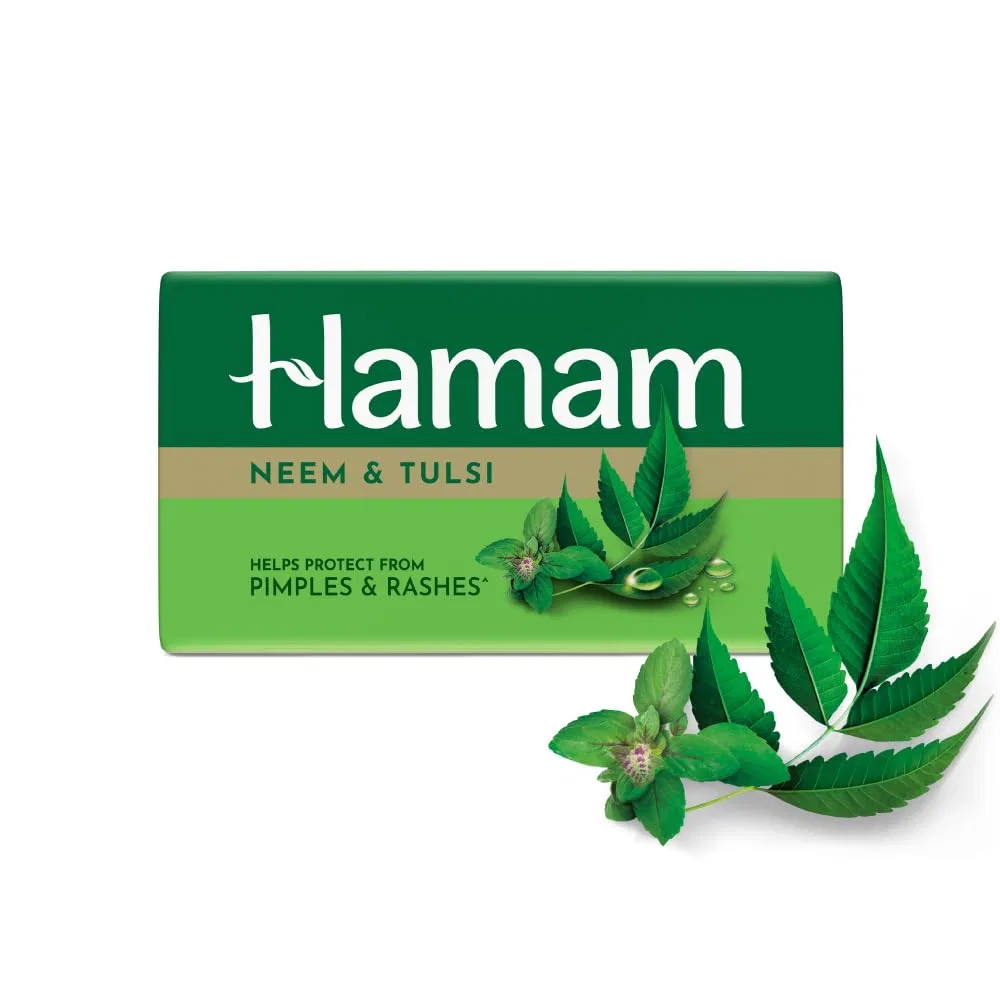 Твердое мыло с ниим, тулси и алоэ вера HAMAM, 100г