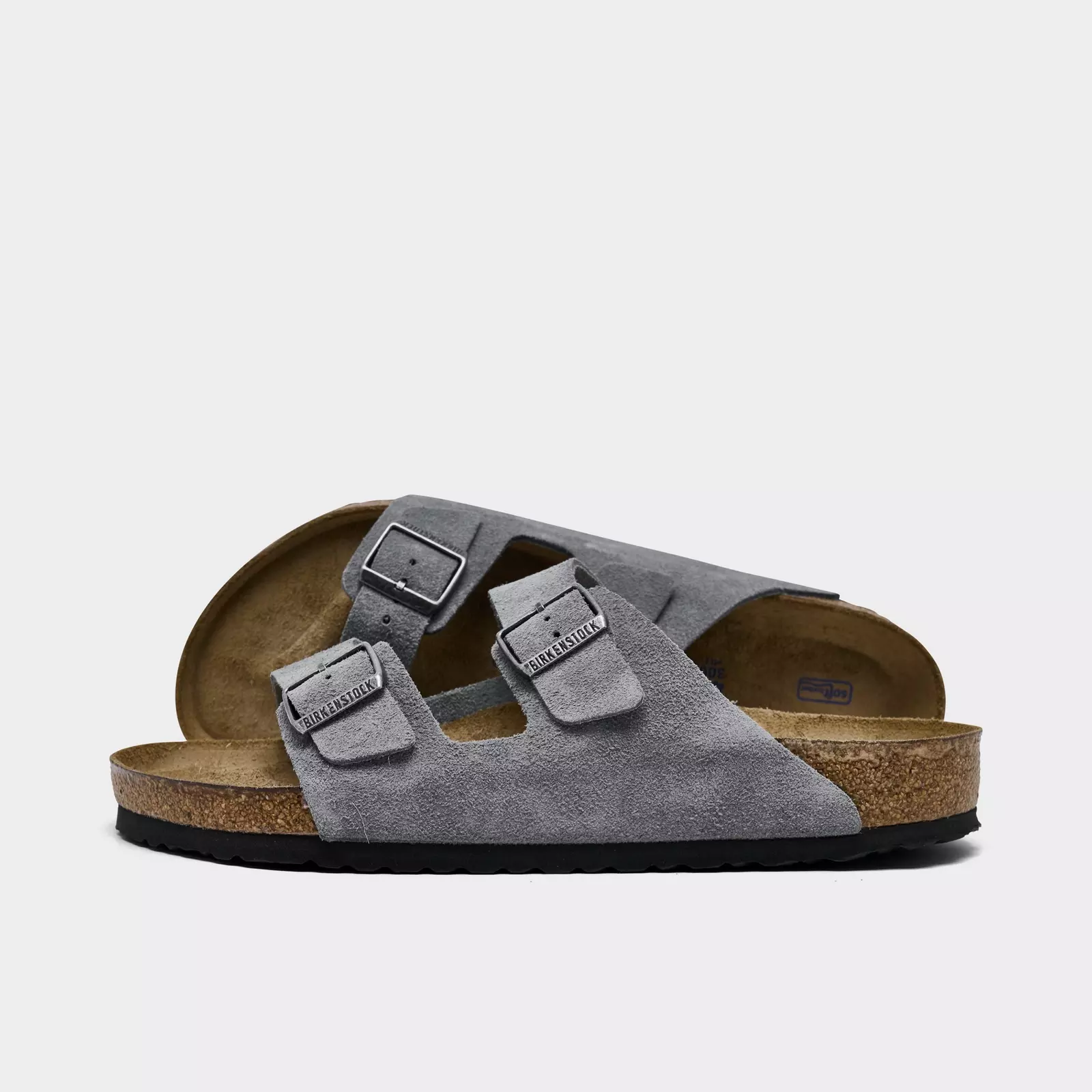 

Сандалии Men's Birkenstock Arizona Oiled Leather, сине-серый