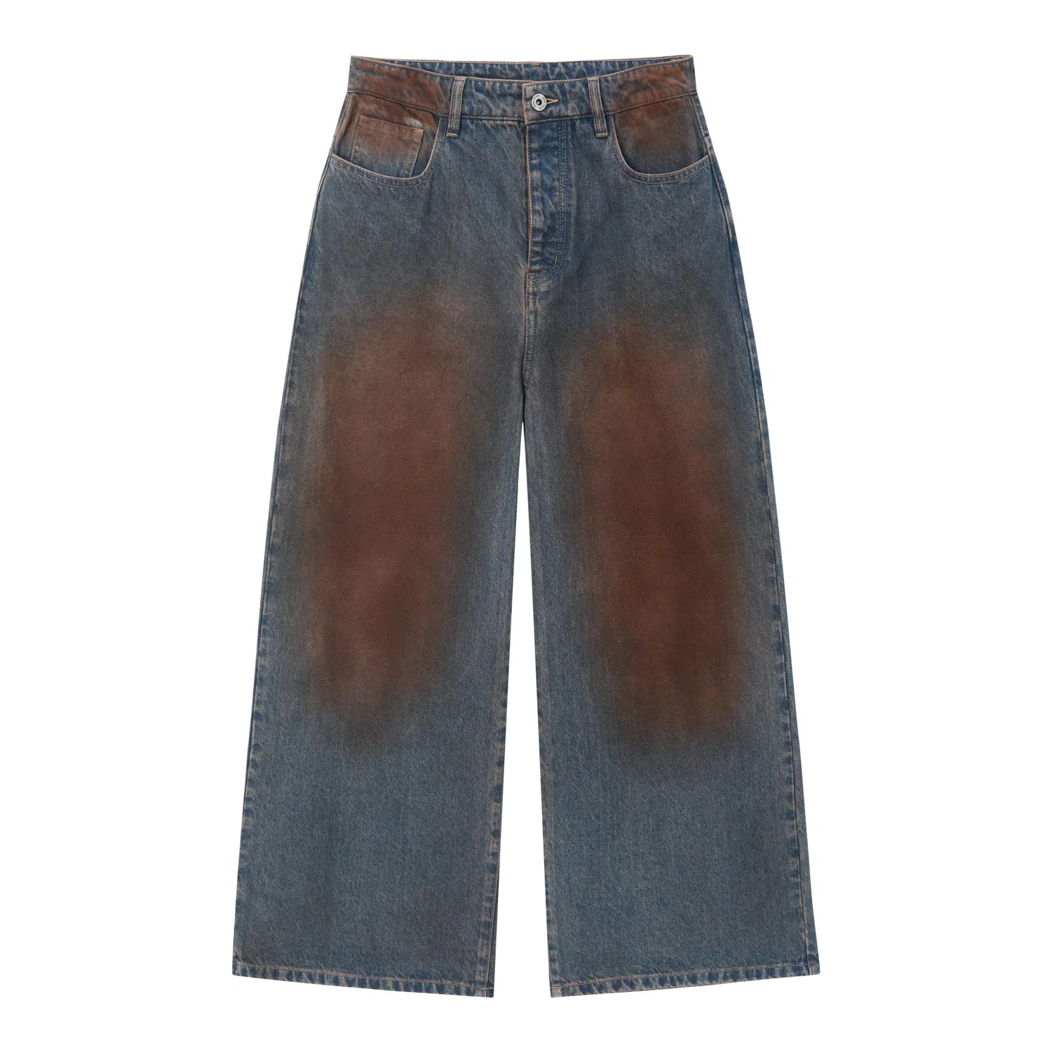 Детские джинсы с широкими штанинами Drew House, Denim Blue