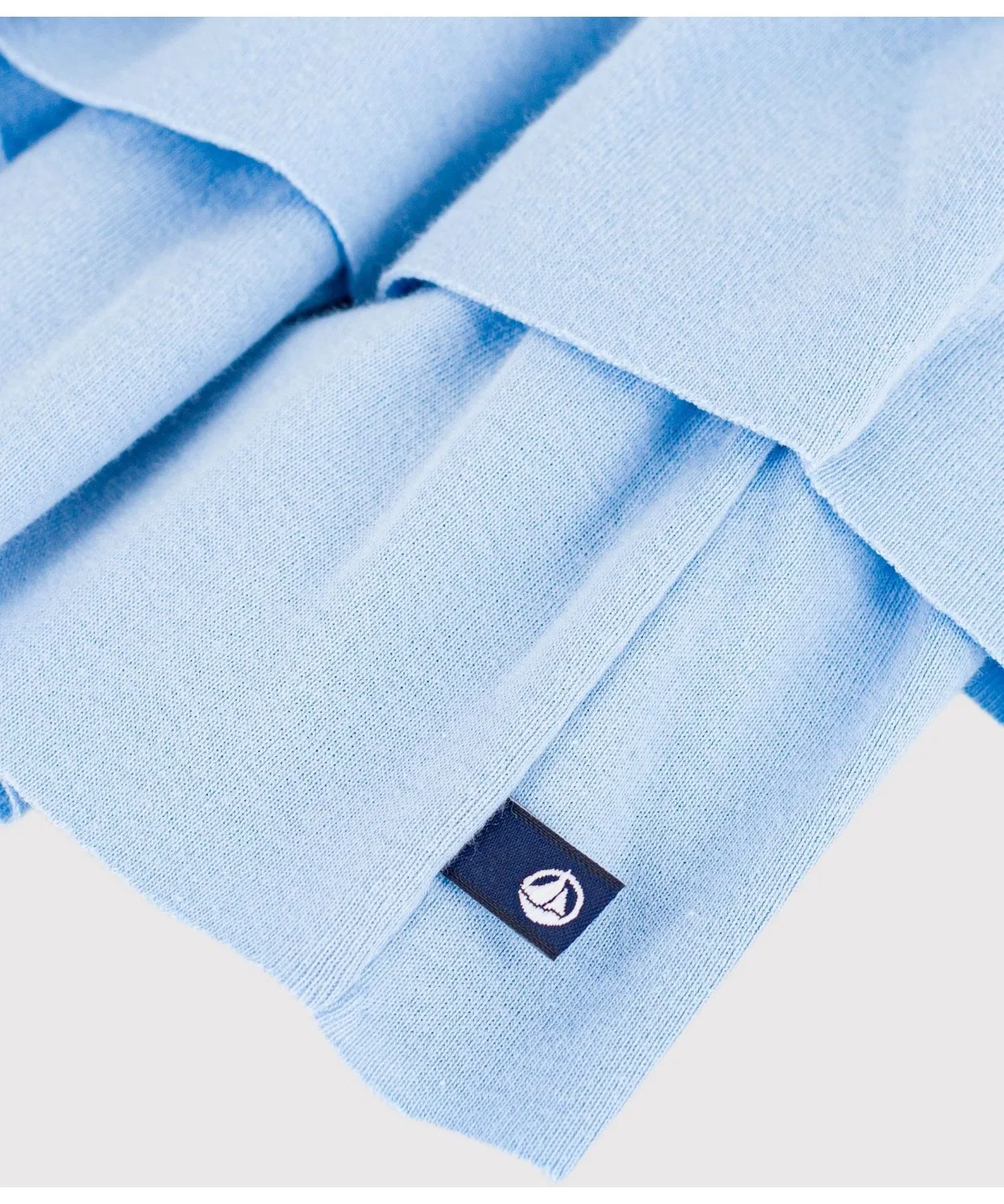 Детская юбка с воланами Petit Bateau, Light Blue — фото 3