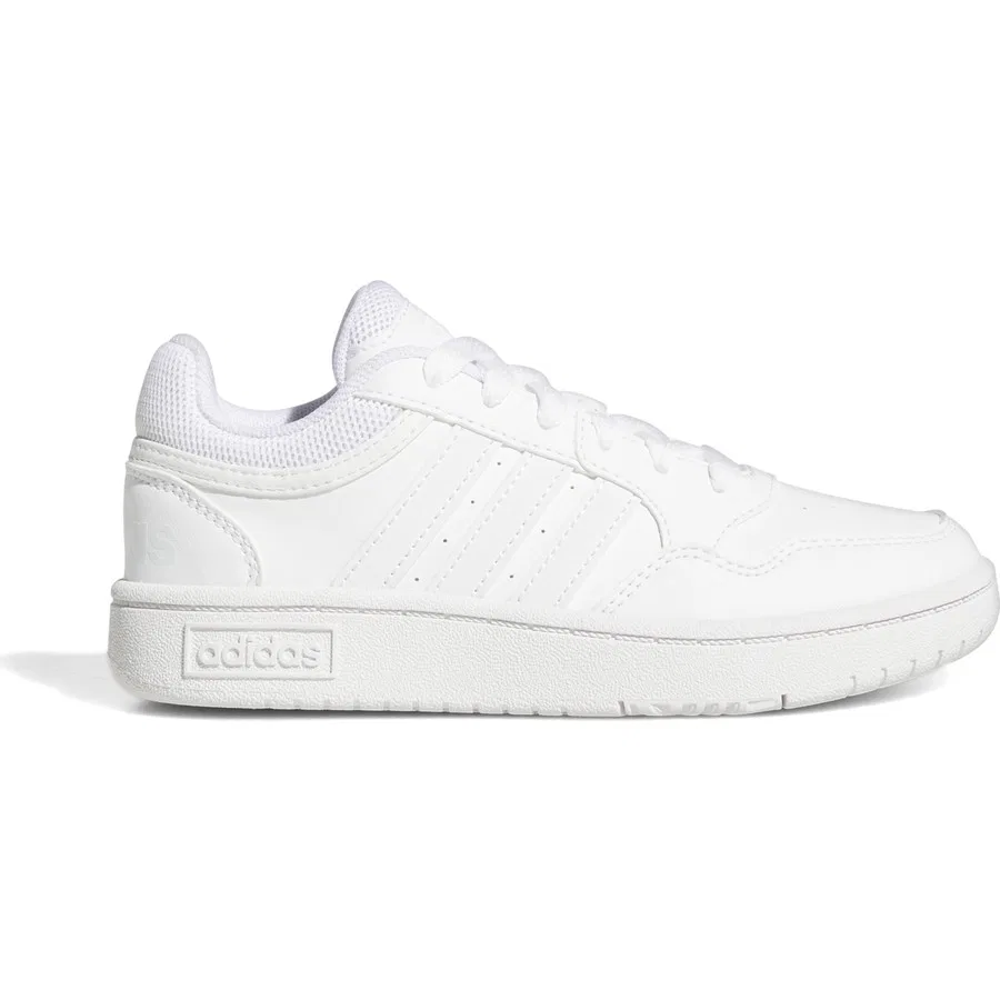 Кроссовки повседневные из искусственной кожи Sportswear GW0433 Hoops Shoes adidas, Белый
