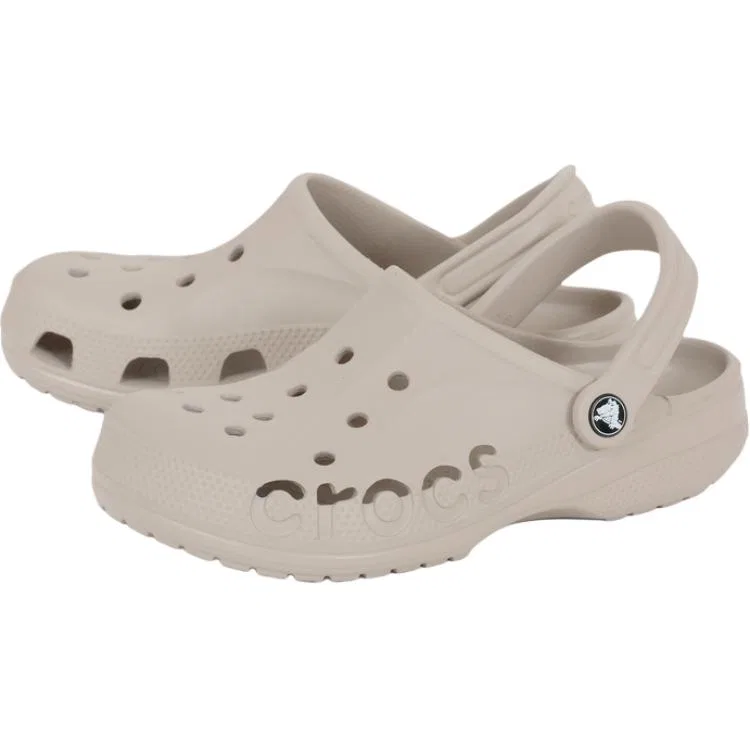 Детские клоги Crocs Baya, Light Khaki — фото 3