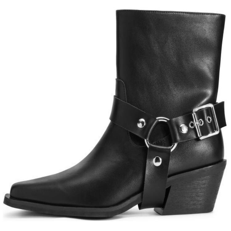 Ботильоны женские Toomanyshoes, черный