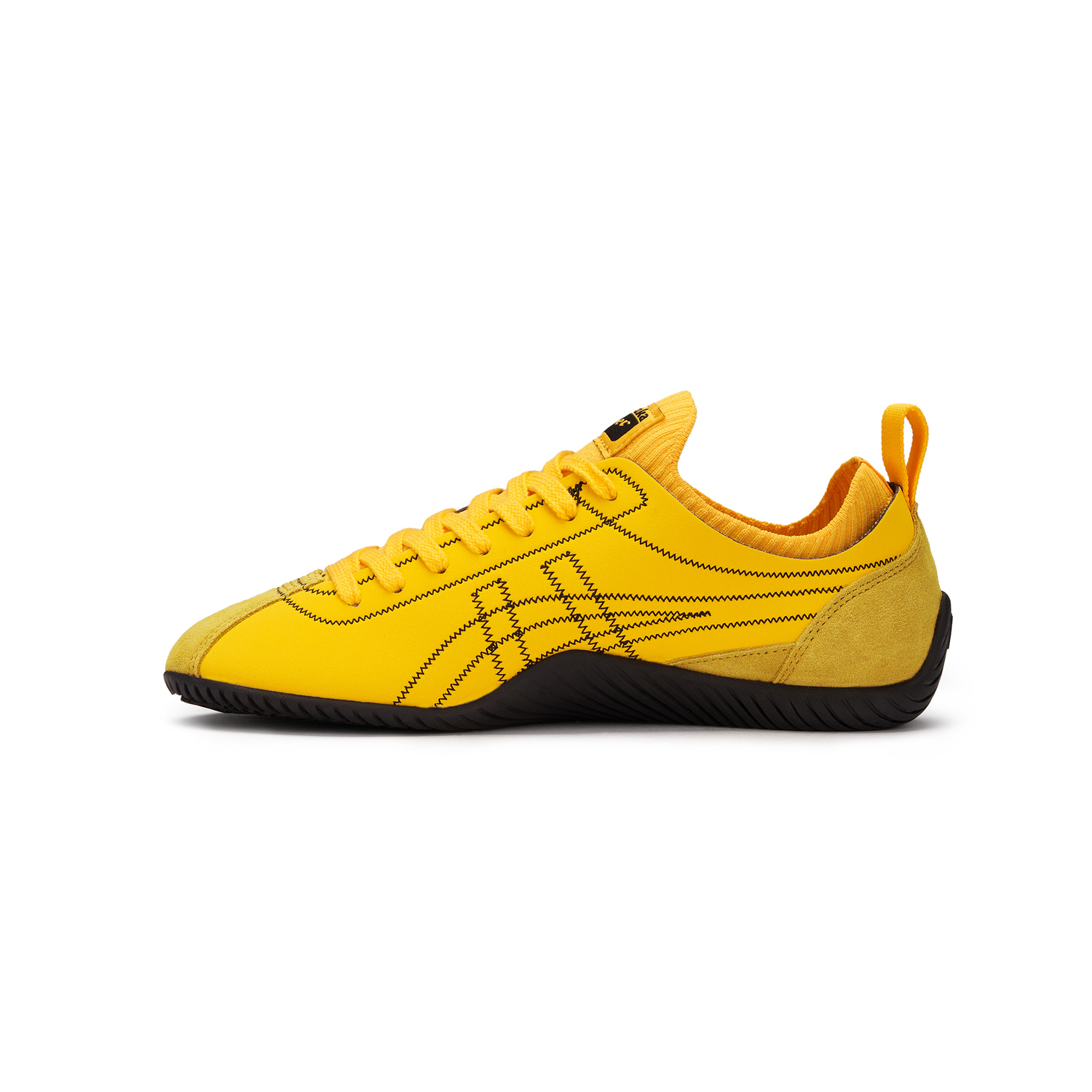 Onitsuka Tiger Удобные низкие повседневные кроссовки Sclaw, унисекс, желтые
