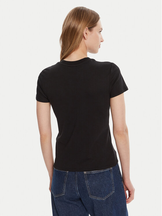 Футболка regular fit LV044C216G Calvin Klein, чёрный — фото 3