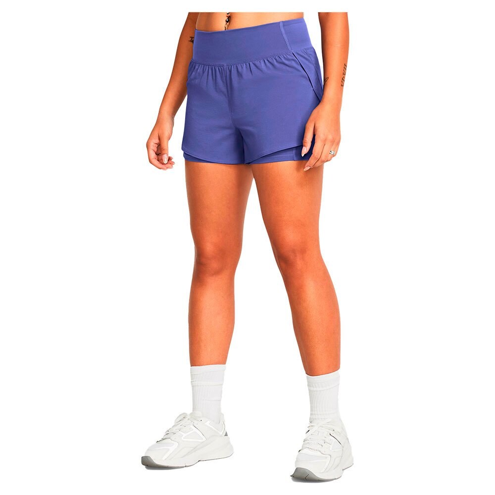 

Шорты Under Armour Flex Woven 2-in-1, фиолетовый
