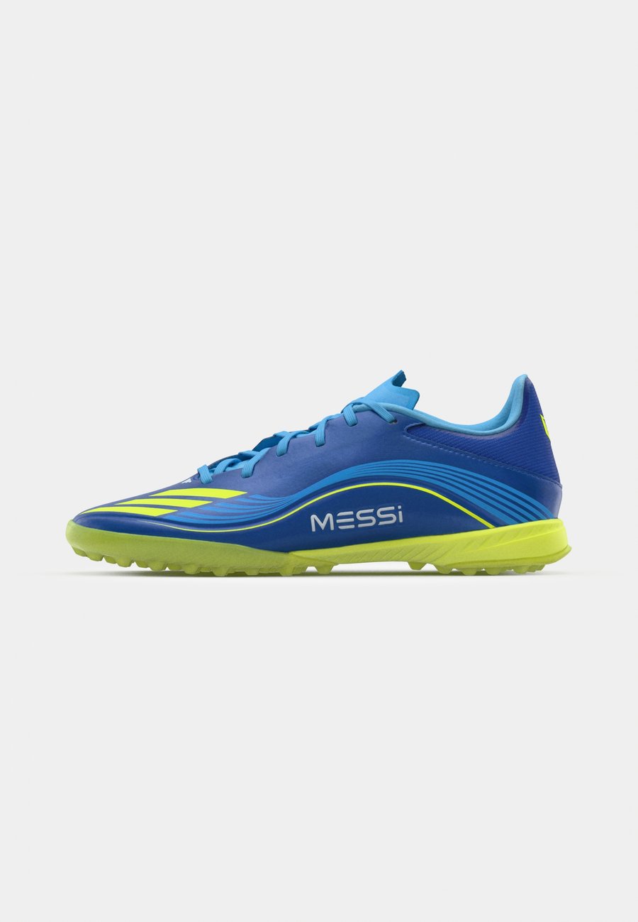 Кроссовки Adidas Performance F50 MESSI LEAGUE TURF FOOTBALL BOOTS, Team Royal Blue/Solar Yellow/Semi Blue Burst/Royal Blue — фото 2