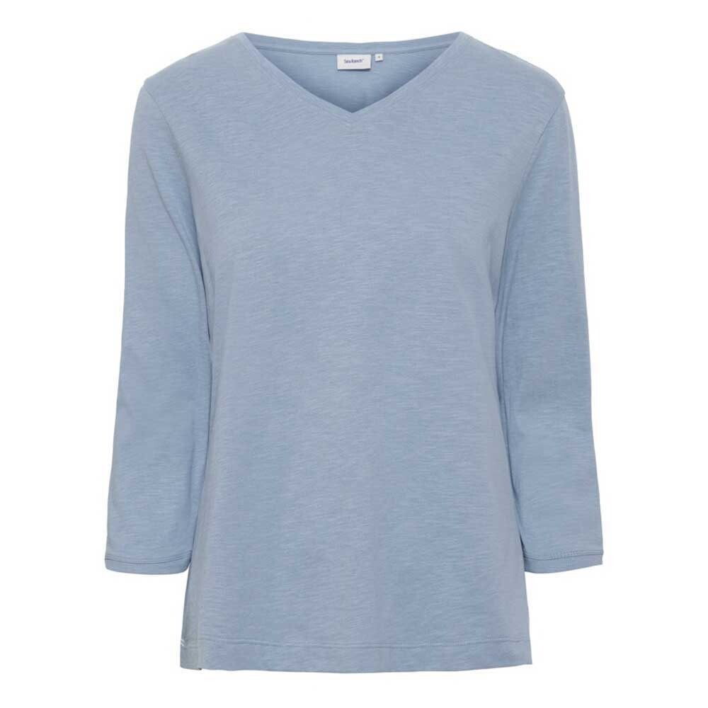 

Футболка Sea Ranch Kaya 3/4 Sleeve V Neck, синий