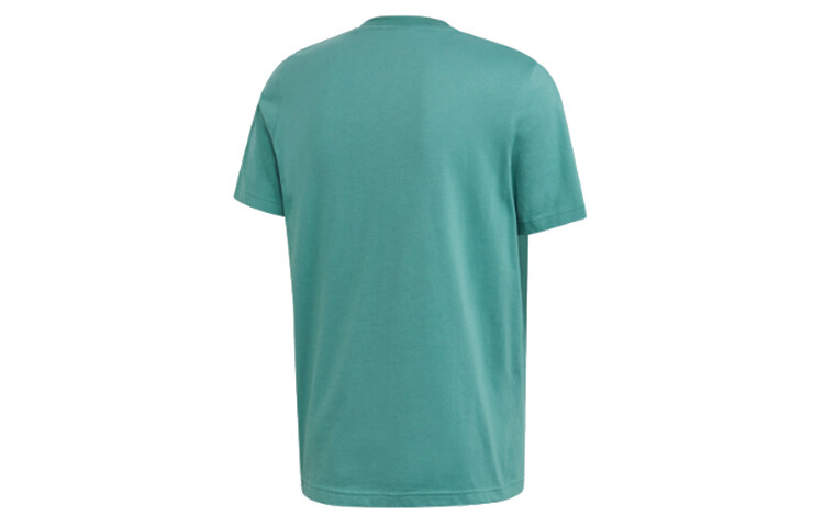 Футболка Shamrock Retro Stripes для мужчин, зеленая, цвет растений Adidas Originals, зеленый — фото 2