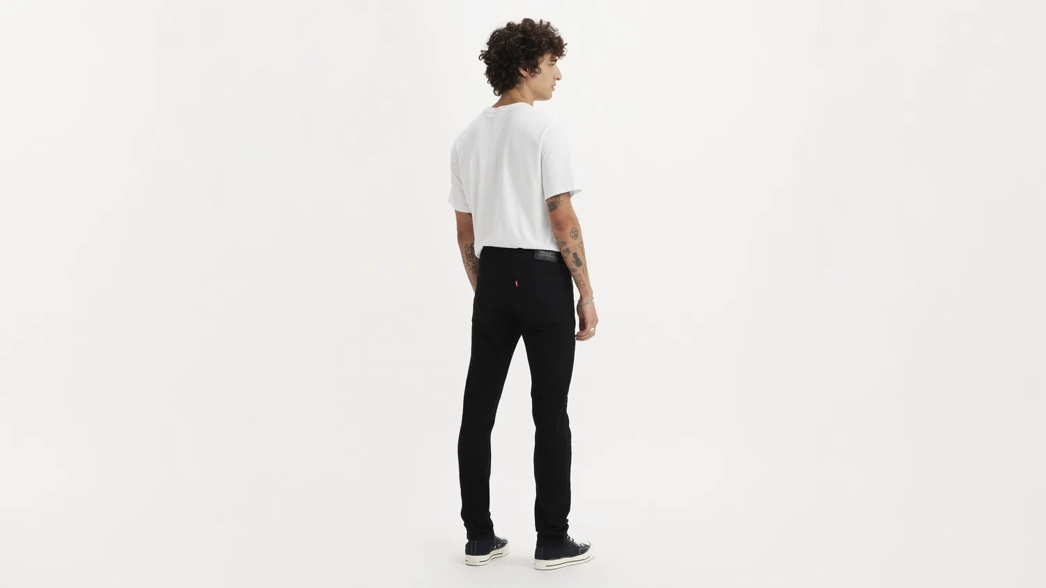Мужские узкие джинсы 510 Levi's, Black — фото 4