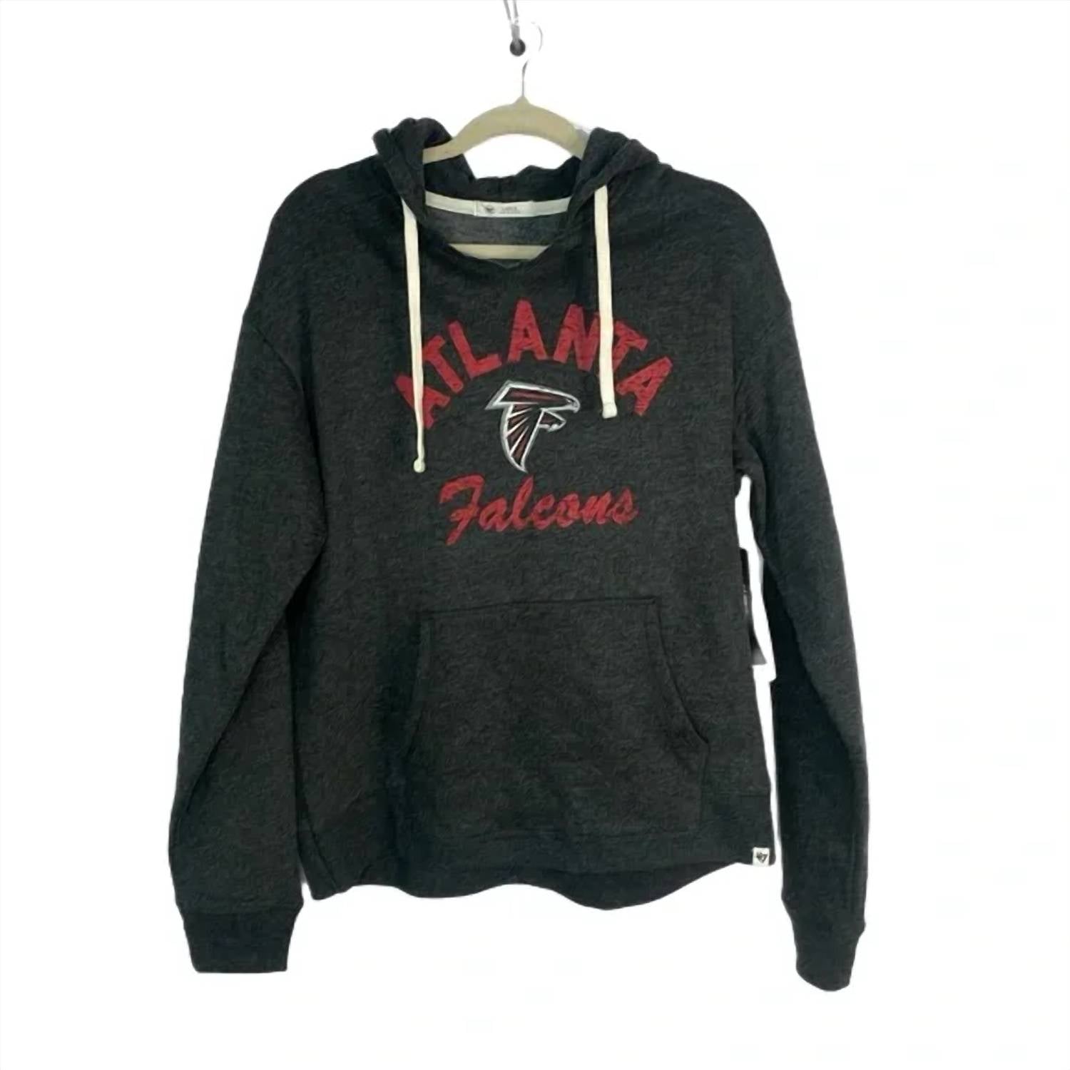 

Женская толстовка Atlanta Falcons NFL в цвете Flint Black ’47
