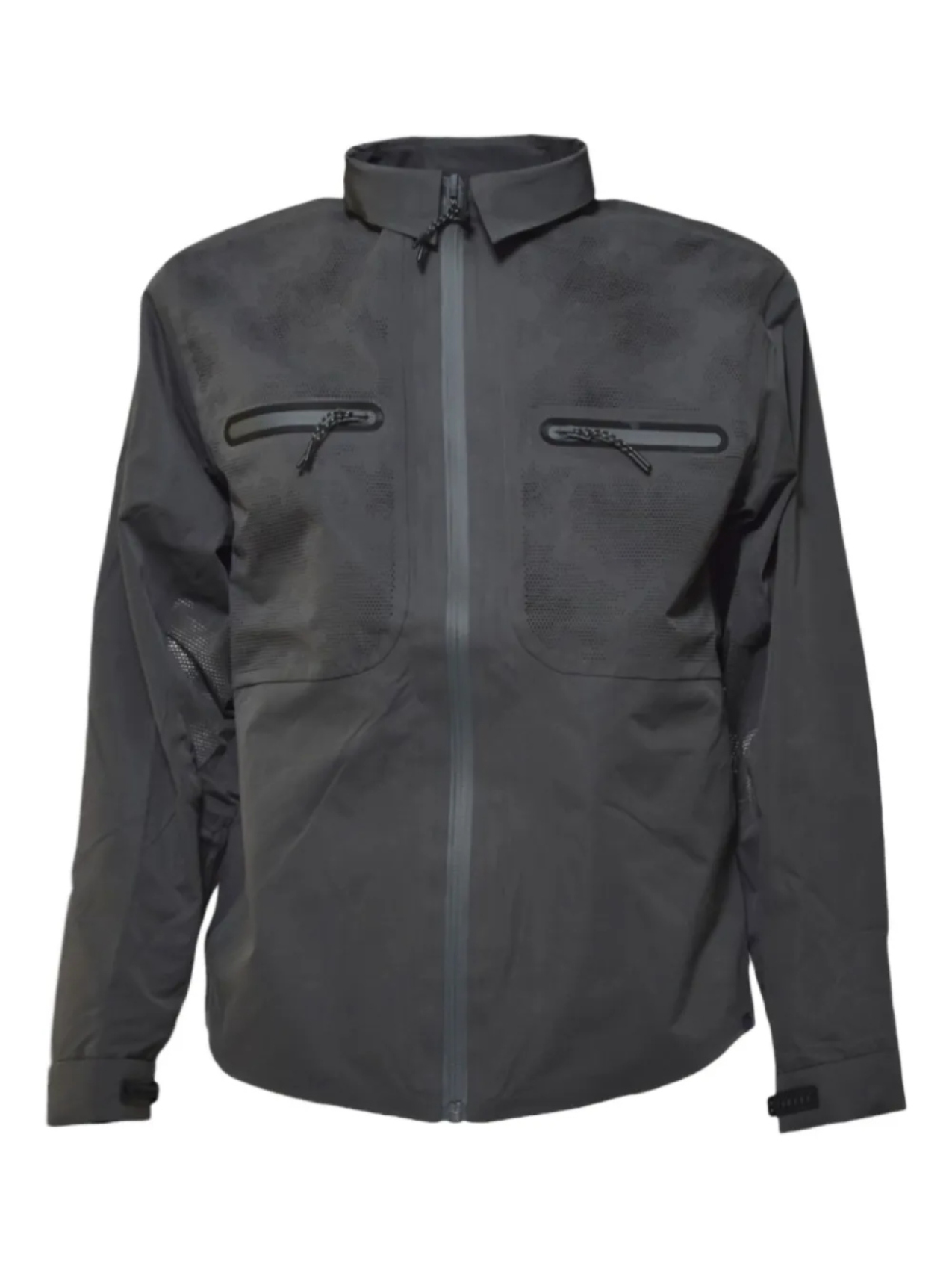 

Куртка-бомбер с лазерной резкой Alpha Industries, серый