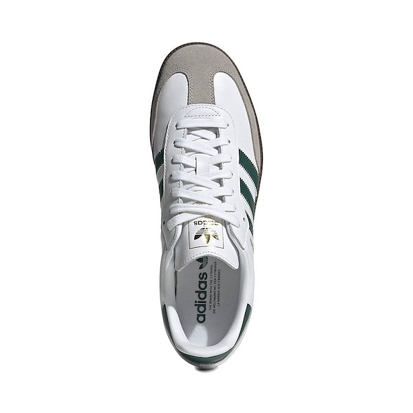 Кроссовки adidas Samba OG Athletic Shoe, цвет Cloud White/Collegiate Green/Clear Granite — фото 2