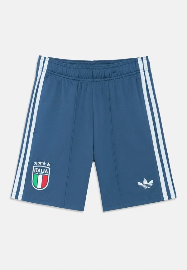 Италия, выездные короткие спортивные шорты Adidas Originals, Night Marine — фото 3