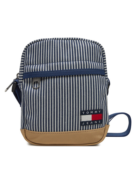 

Сумка через плечо Tjm Ess Daily Stripe Reporter AM0AM13327 Tommy Jeans, синий