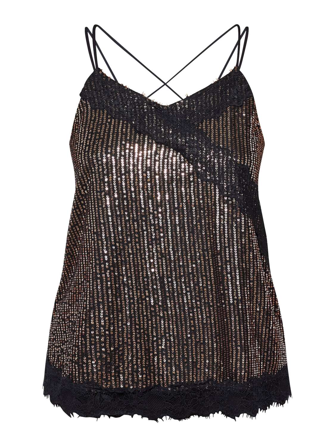 

SISTERS POINT Топ 'VIMSA-St' в коричневом цвете