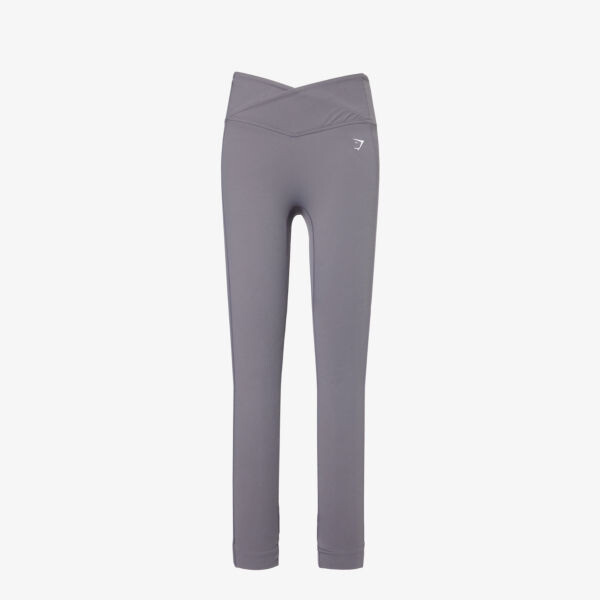 

Леггинсы crossover из эластичной ткани с высокой посадкой Gymshark, серый