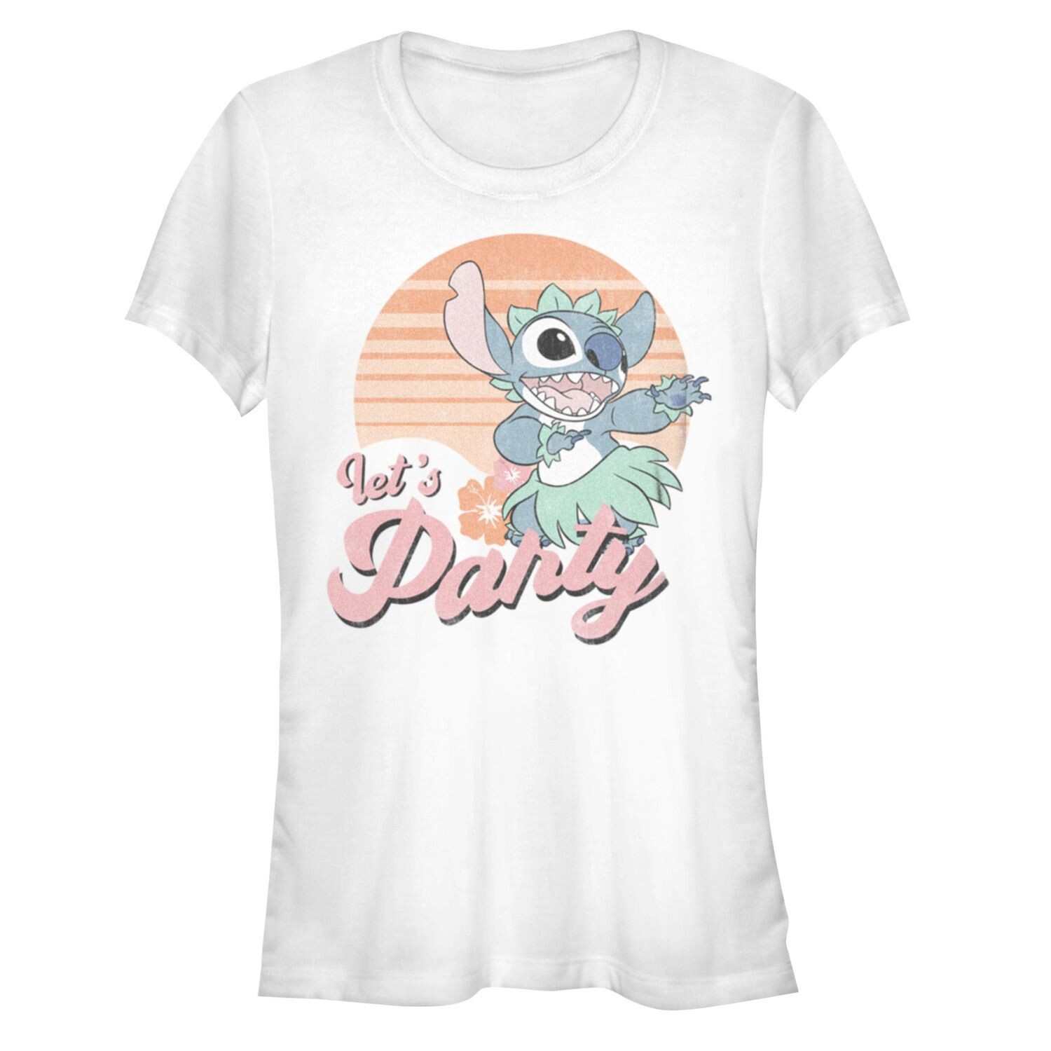 

Детская футболка Disney Lilo & Stitch Let's Party Luau с рисунком Licensed Character