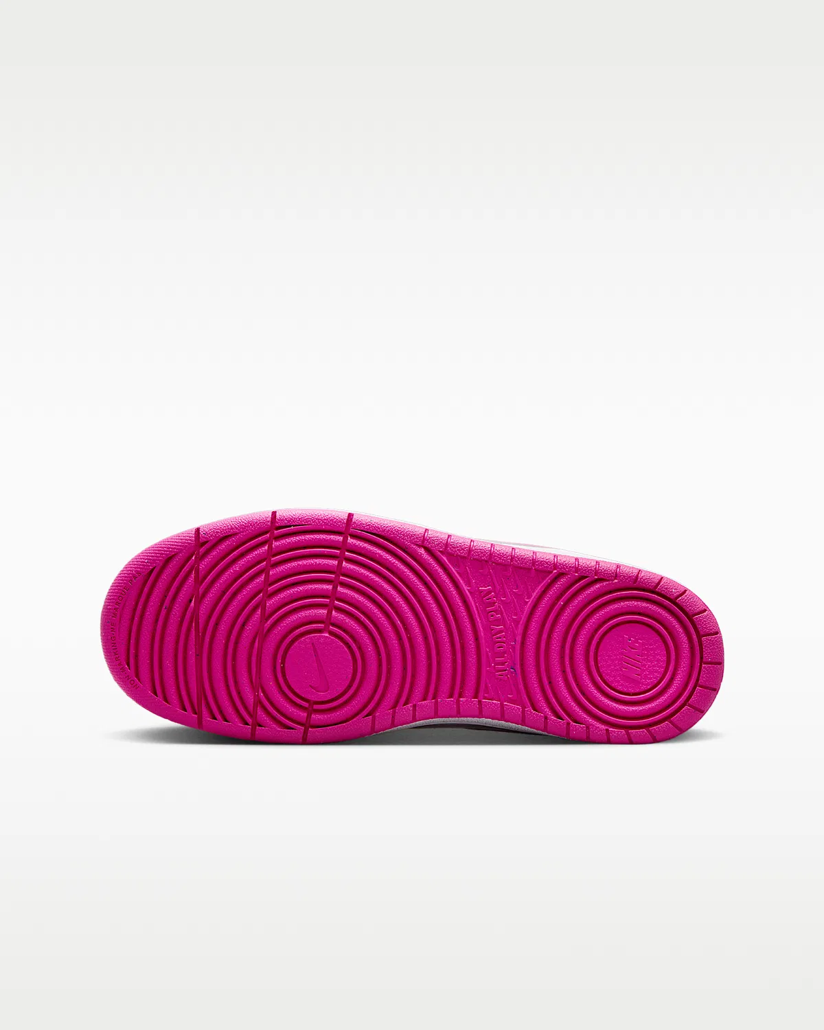 Кроссовки Nike Court Borough Low Recraft для детей, White/Laser Fuchsia — фото 2