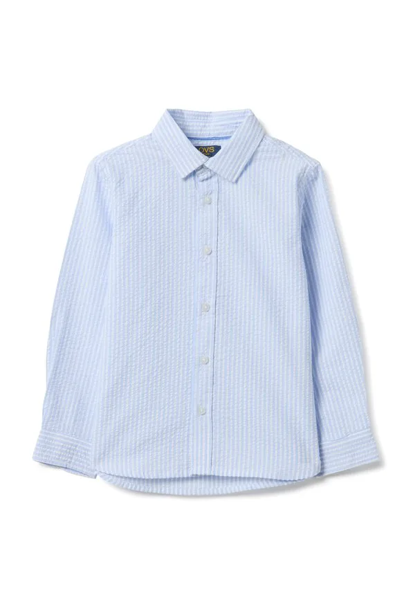 Полосатая рубашка прямого кроя Ovs, White Light Blue