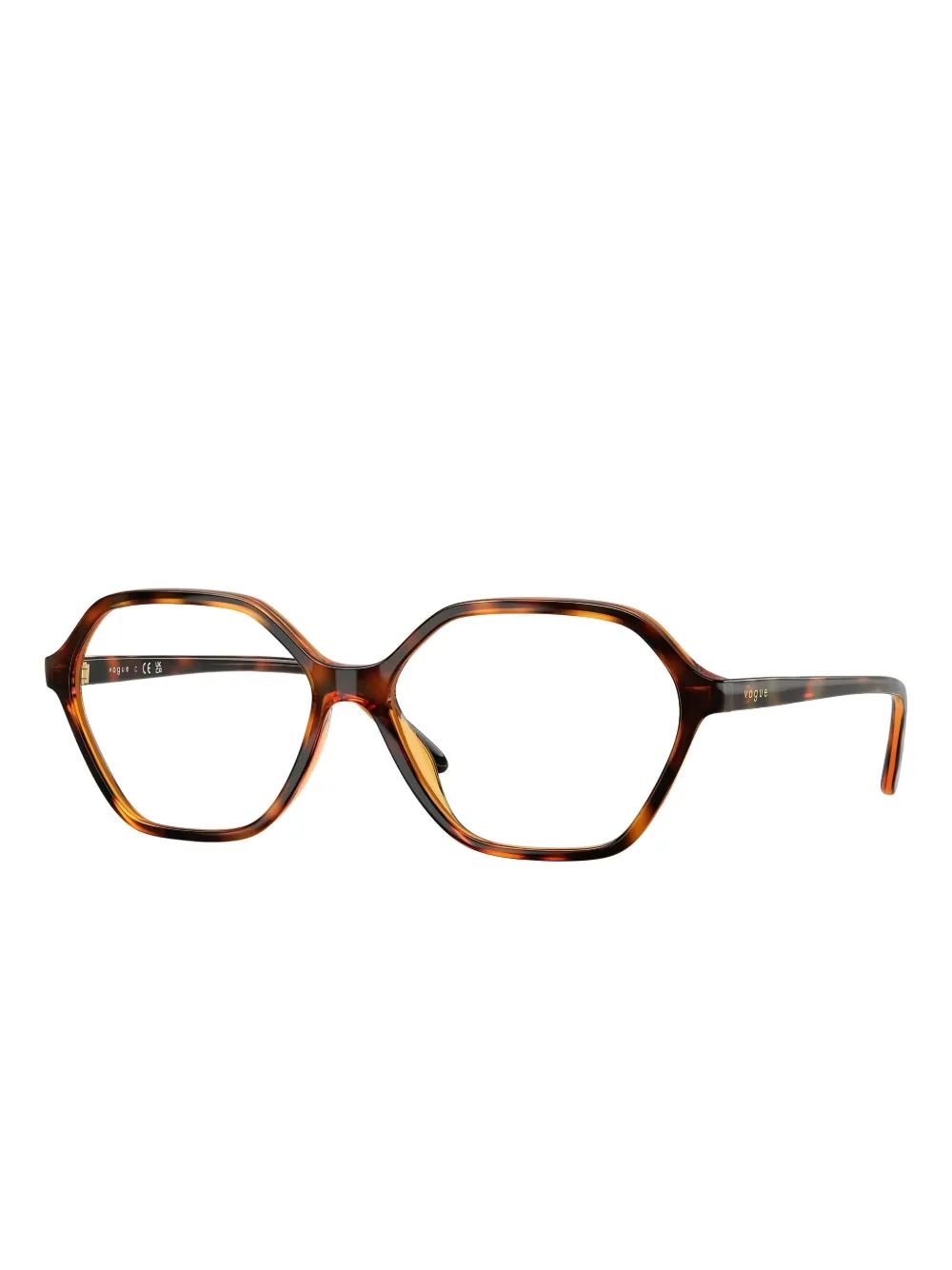 

Очки в геометрической оправе Vogue Eyewear, коричневый