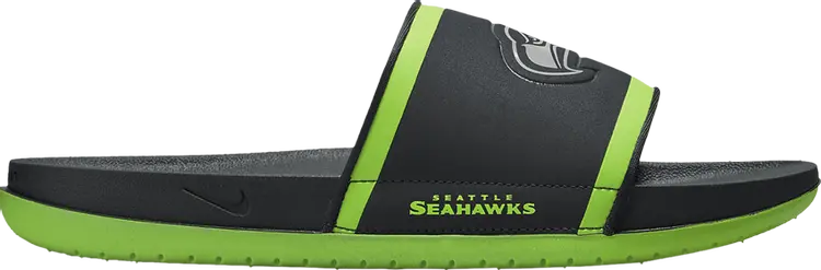 

Кроссовки NFL x Offcourt Slide 'Seattle Seahawks', черный, Серый, Кроссовки NFL x Offcourt Slide 'Seattle Seahawks', черный