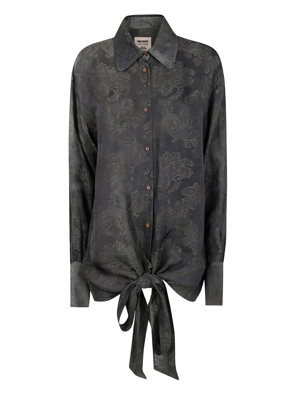 

Рубашка с длинными рукавами Uma Wang, зеленый