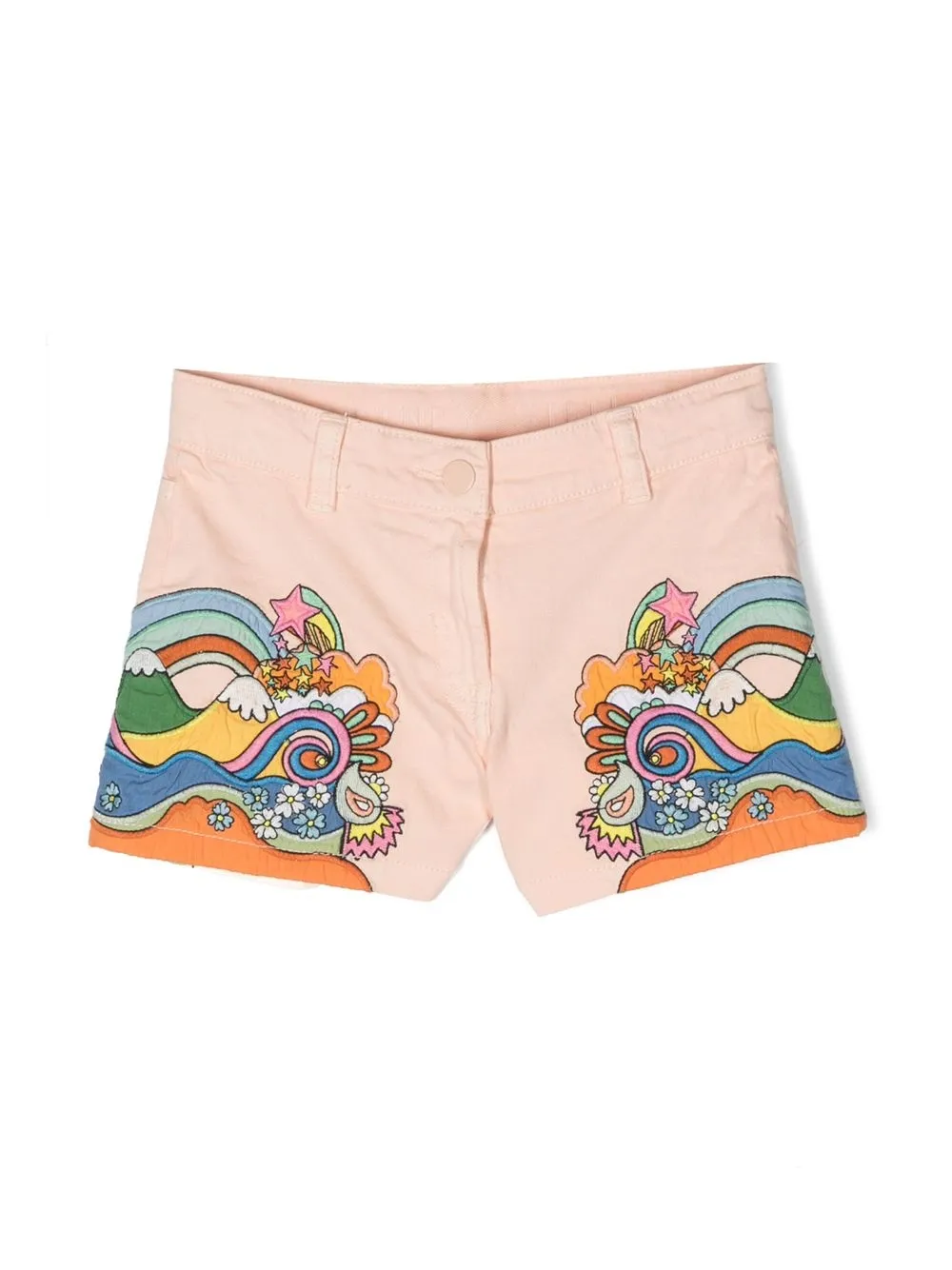 

Шорты с принтом Love To Dream Stella McCartney Kids, розовый