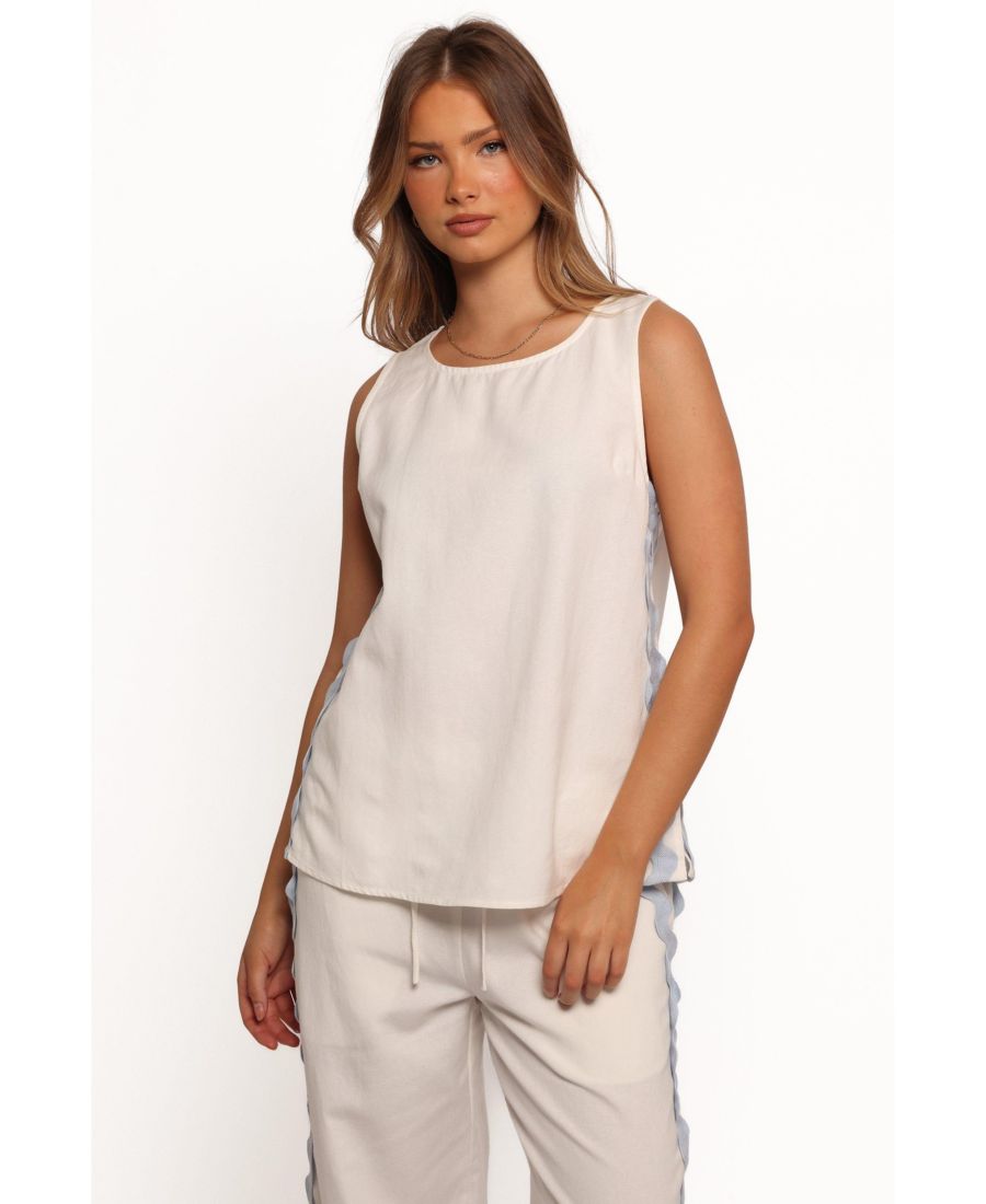 

Женская блузка Jasinta Petal and Pup, Cream blue