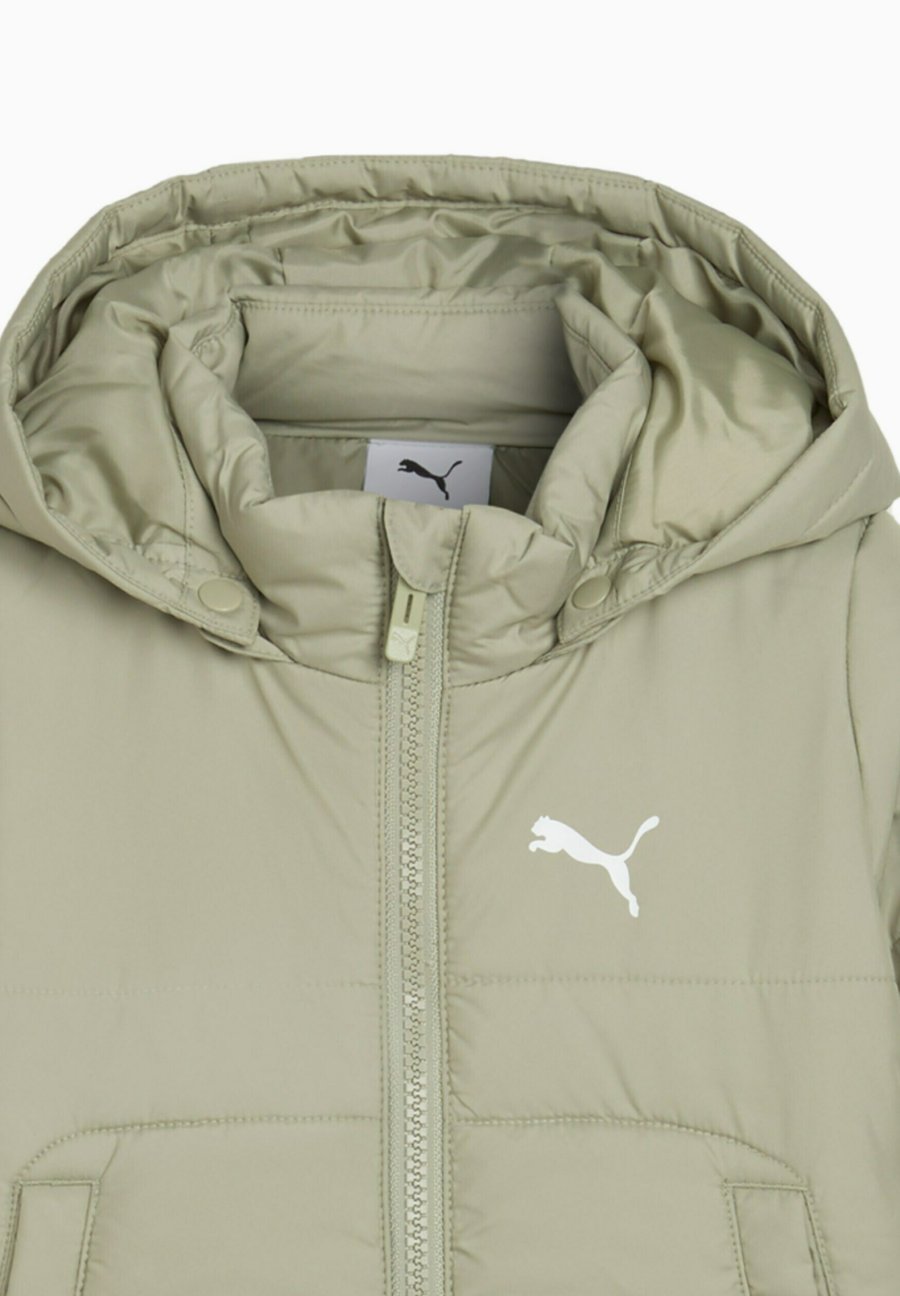 Зимняя куртка Puma MINICATS WATTIERTE KAPUZEN, Lux Army/Green — фото 3