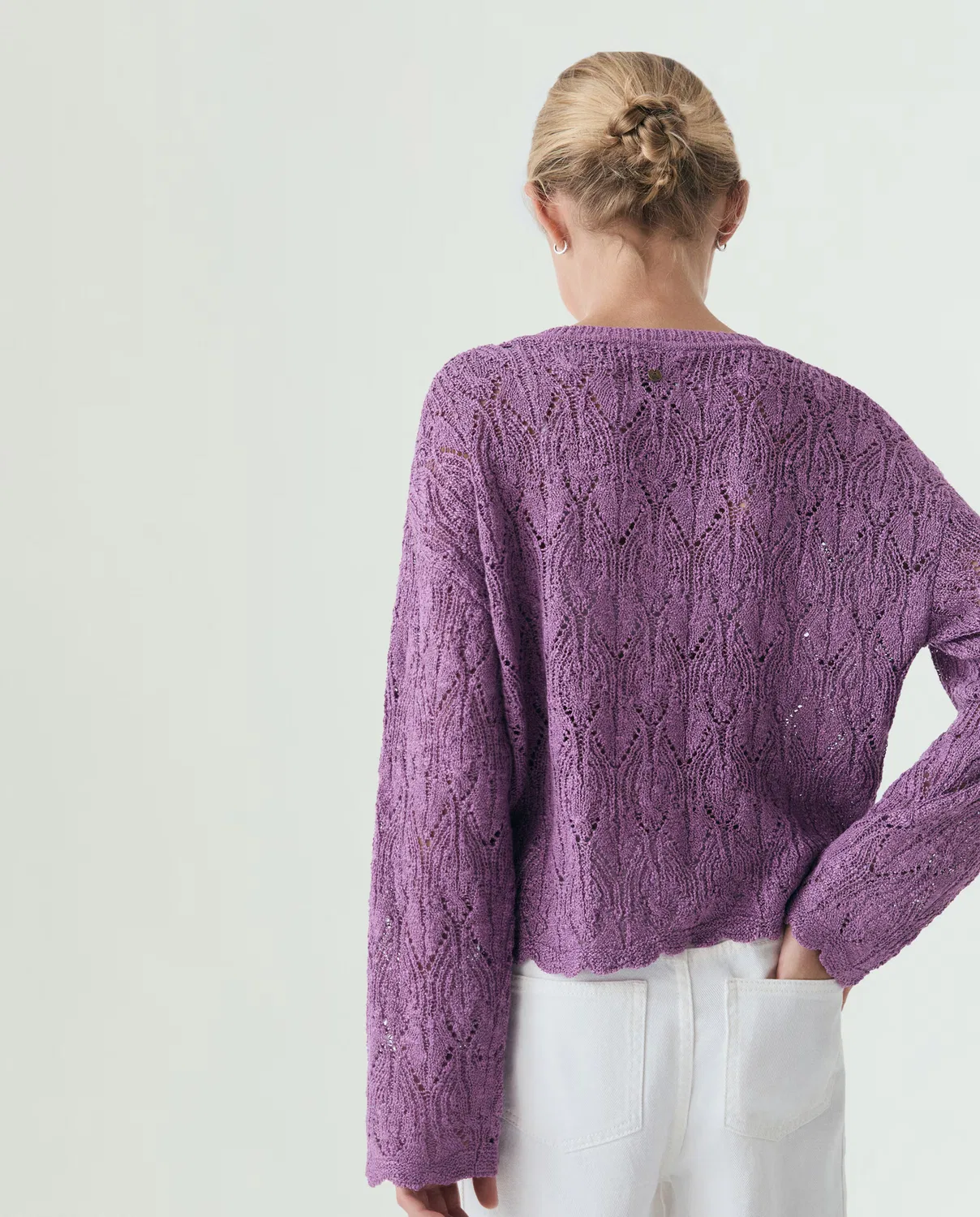 Свитер Scalpers, Dark Purple — фото 4